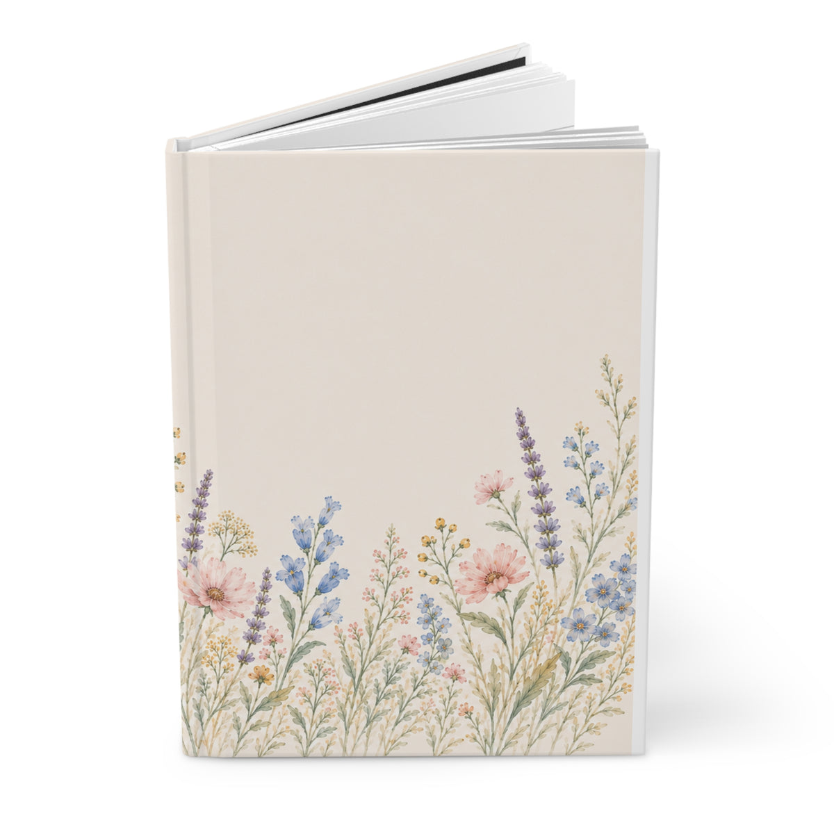 Floral Butterfly Hardcover Journal – Garden Notebook